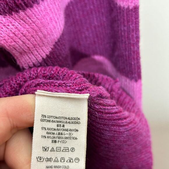 FREE PEOPLE On Your Team Sweatshrt Dress Purple Pink Sz XS {J1} - Picture 6 of 6